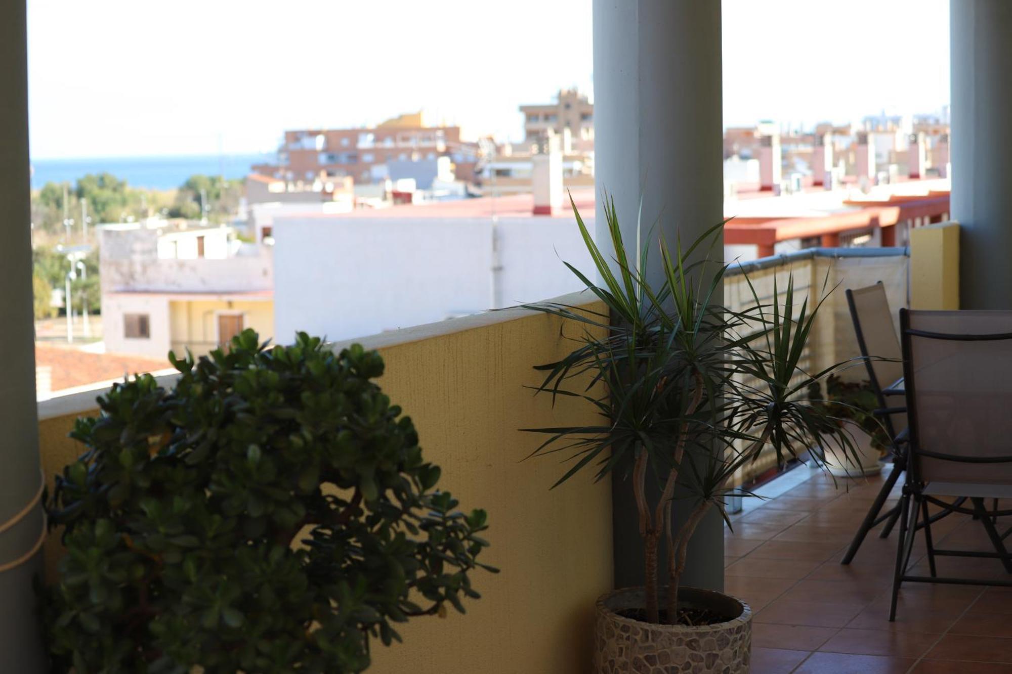 Enorme Terraza Con Vistas Al Mar By Hometels Sagunto Buitenkant foto