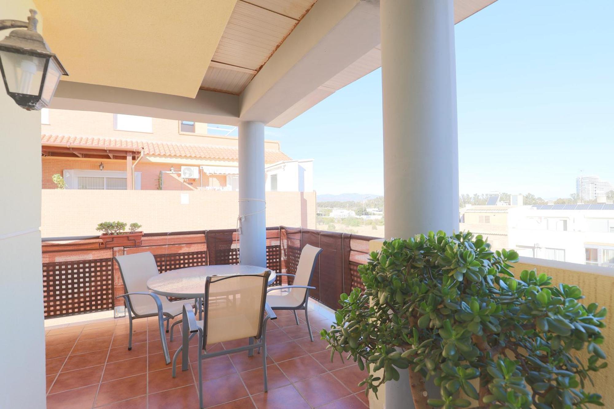 Enorme Terraza Con Vistas Al Mar By Hometels Sagunto Buitenkant foto