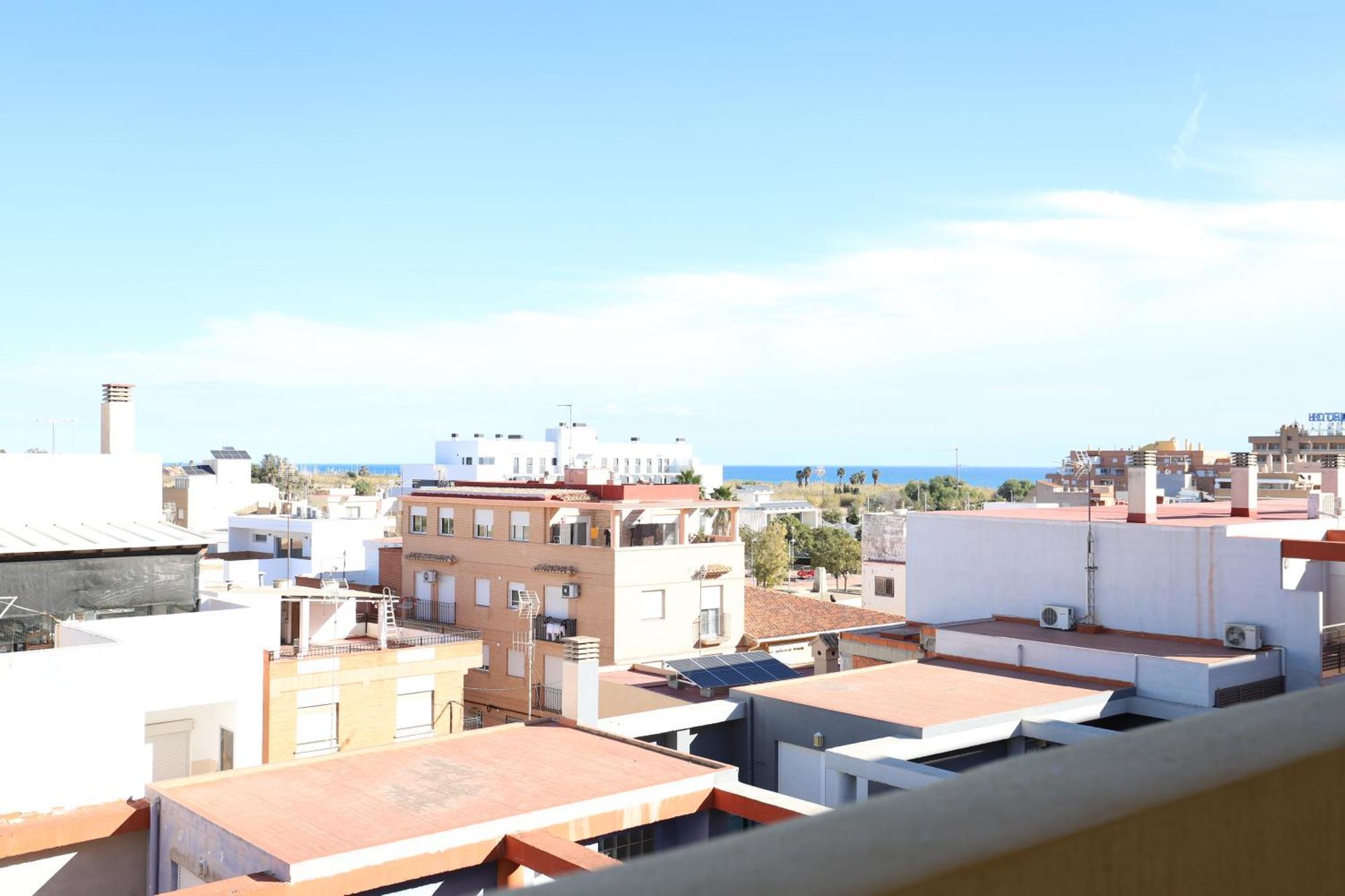 Enorme Terraza Con Vistas Al Mar By Hometels Sagunto Buitenkant foto