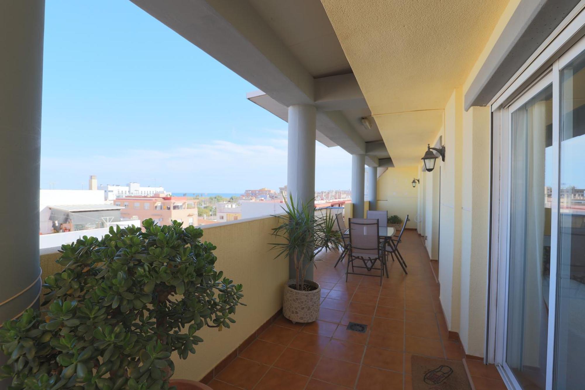 Enorme Terraza Con Vistas Al Mar By Hometels Sagunto Buitenkant foto