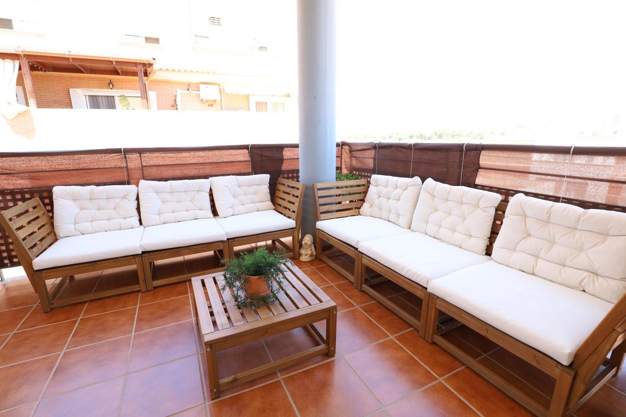 Enorme Terraza Con Vistas Al Mar By Hometels Sagunto Buitenkant foto